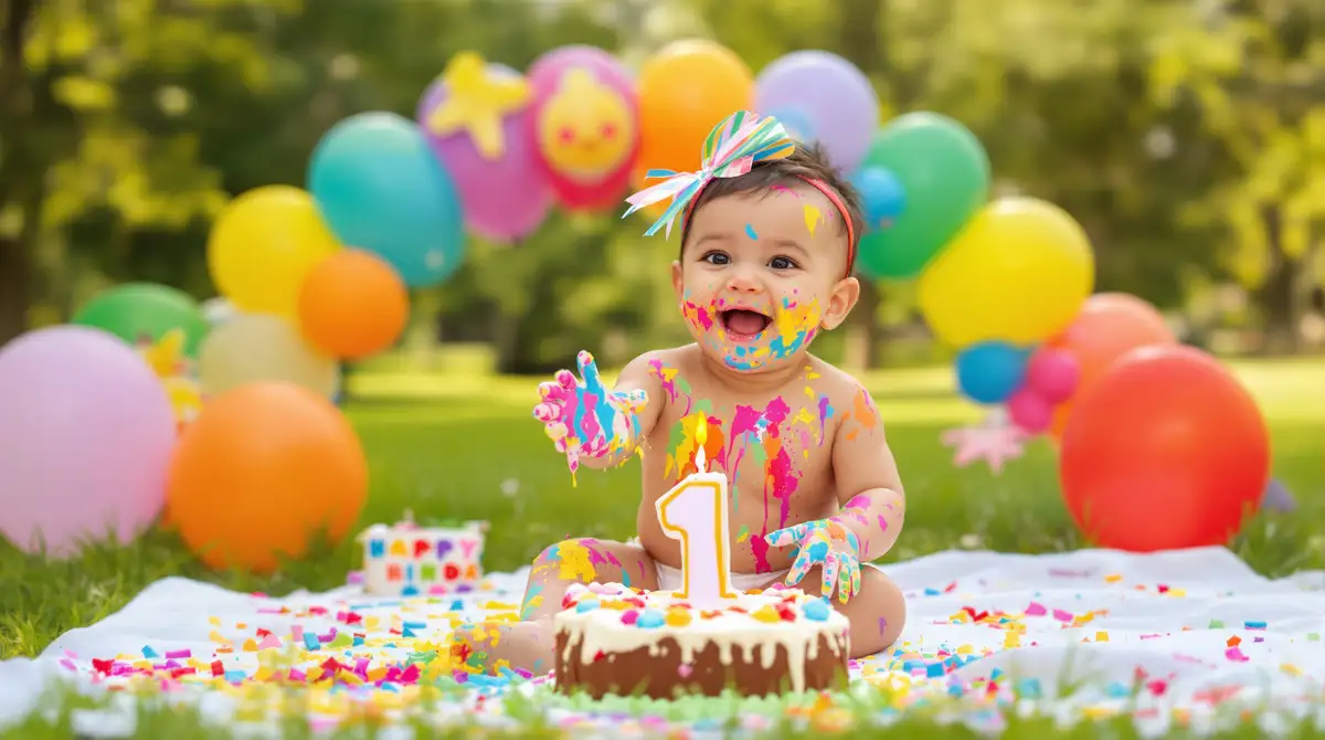 Cake Smash / Primer Cumpleaños en Murfreesboro, TN — Bella Luz Fotografía