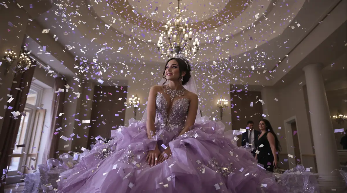 Fotografía de quinceañera — celebración cultural hispana profesional
